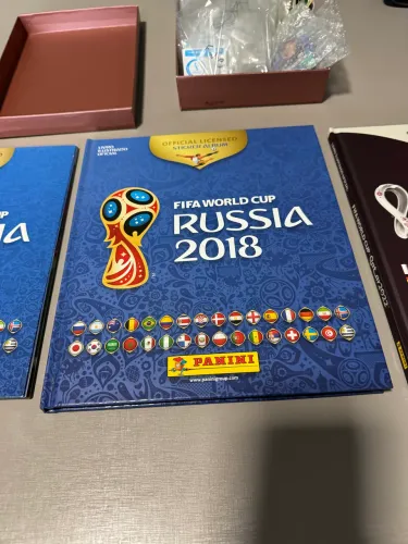 Álbum da copa 2018 e 2022
