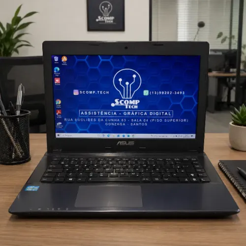Notebook Asus Core i3 - 6gb - Ssd 120gb + Hd 500gb - Garantia - 10x no cartão