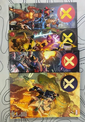X-men volumes 5, 6, 7 e 8 Era krakoa escrito por Jonathan Hickman