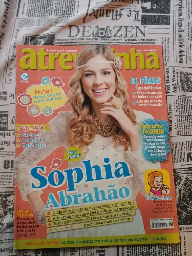 REVISTA ATREVIDA CAPA SOPHIA ABRAÃO