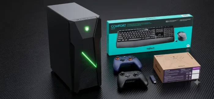 OPORTUNIDADE: Kit PC Gamer Completo + Controles sem Fio + Kit Teclado/Mouse Logitech