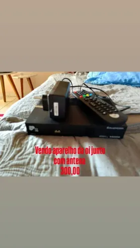 Vendo aparelho da Oi junto com antena ?