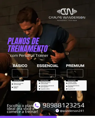 Treino personalizado