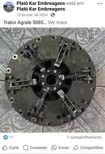 Embreagem completa para Trator Agrale 5085.4