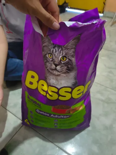 Ração para gatos besser 10 kg