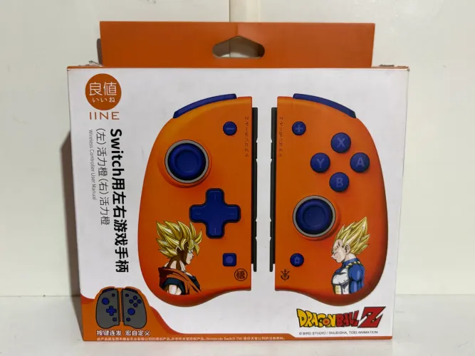Joy con nintendo switch dragon ball z