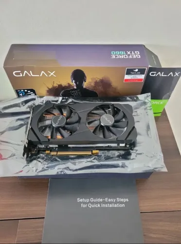 Placa de vídeo NVIDEA Gerforce GTX 166ti