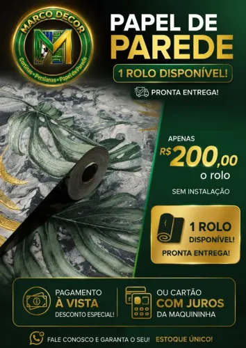 PAPEL DE PAREDE A PRONTA ENTREGA