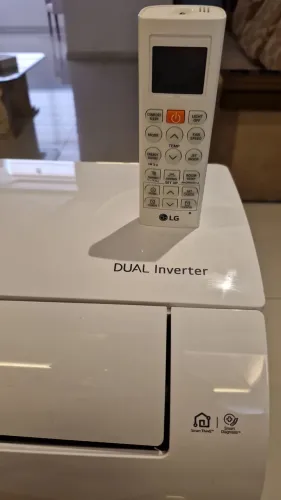 Ar Condicionado Split 18000 BTUs LG Dual Inverter Voice +IA Frio 220v