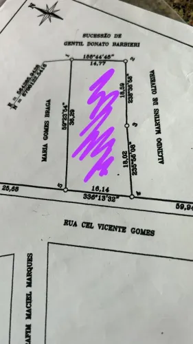 TERRENO NO CENTRO DE STO ANTONIO DA PATRULHA