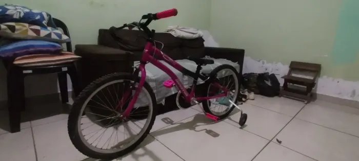 Bicicleta Infantil Rosa - Aro 20