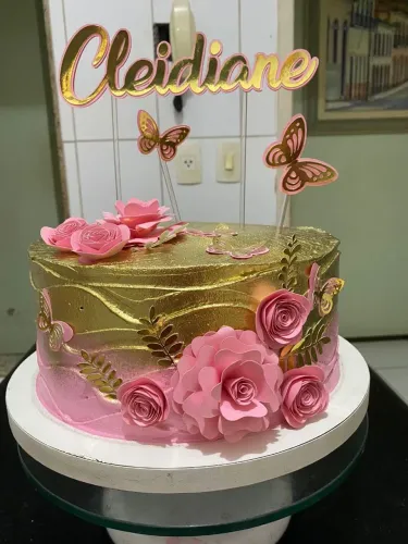 Bolo e docinhos da Deusa