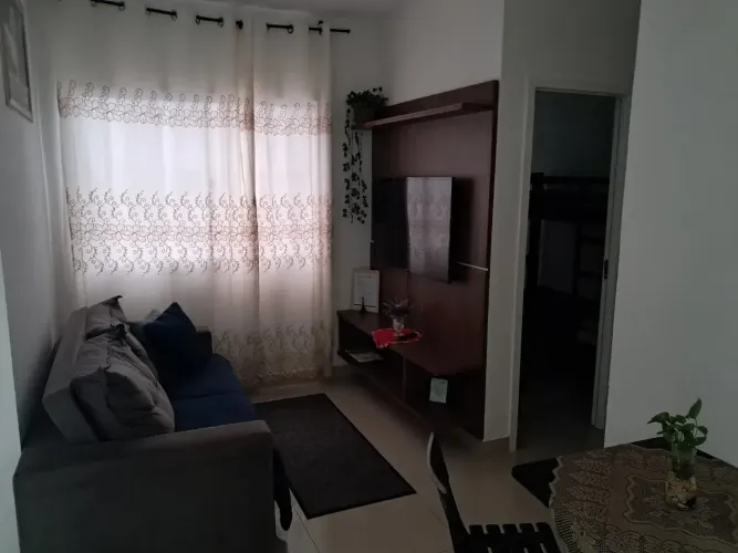 apartamento mobiliado com 2 quartos na região do coxipo