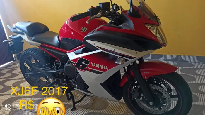 YAMAHA XJ6 F 2017 impecável 