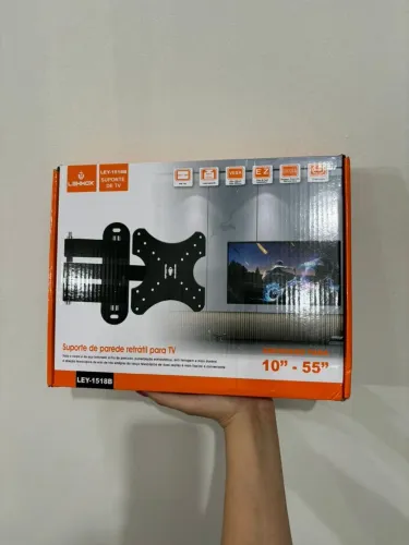 Suporte Tv Articulado Lehmox 10-55 Pol. Ley-1518b