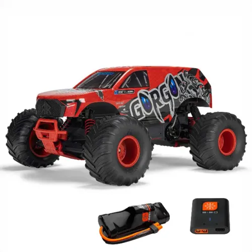 Automodelo ARRMA Gorgon 1/10 2WD RTR Vermelho com Bateria e Carregador