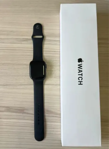 Apple Watch SE 44mm Preto Original Completo