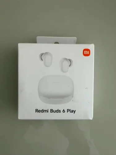 Fone Bluetooth Xiaomi Redmi Buds 6 Play Branco - Novo