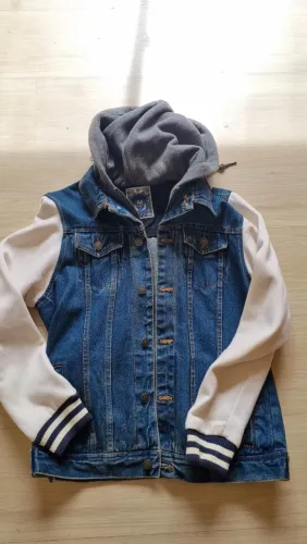 Jaqueta Jeans com Moletom Blue Steel - SÓ HOJE