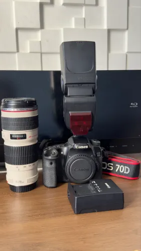 Canon 70D + Lente 70-200mm f4 USM