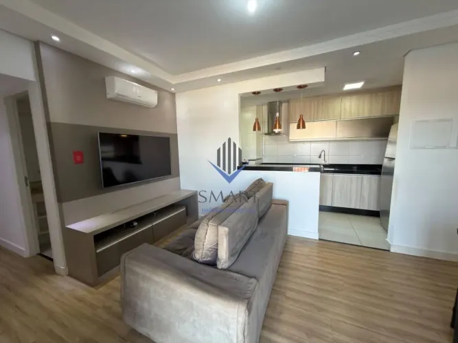 Apartamento com 3 dormitórios para alugar, 70 m² por R$ 3.865/mês - Jardim Ipiranga - Amer