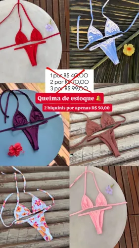 Biquíni de fita 