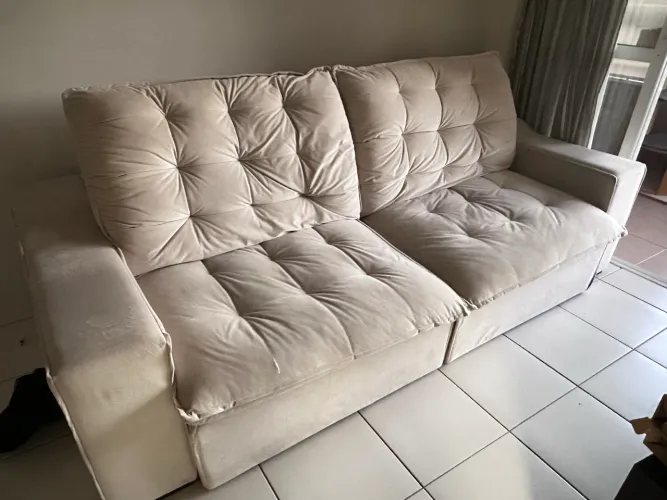 Sofá retrátil 2,60m comp 