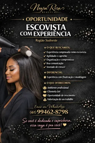 Escovista de salão 