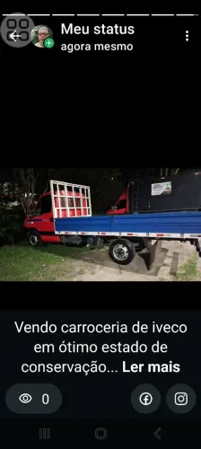 Vendo carroceria de iveco