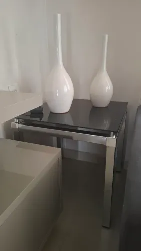 Vendo mesa de centro de vidro