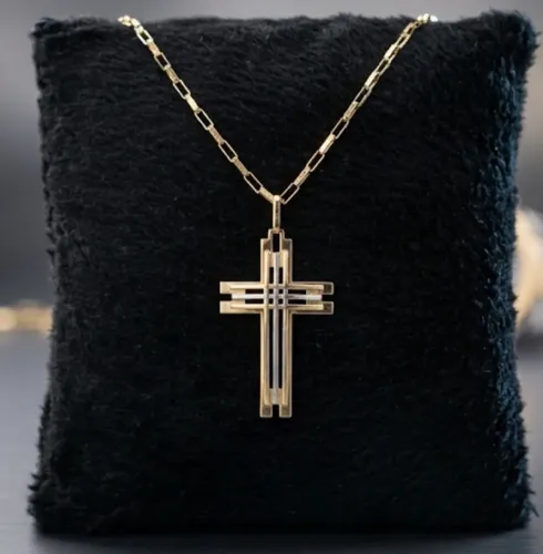 Colar masculino OURO 18k