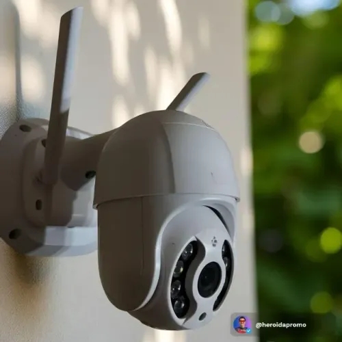 Câmera Segurança Ip66 Interna / Externa Wifi iCSee Infravermelho (LEIA À DESCRIÇÃO)