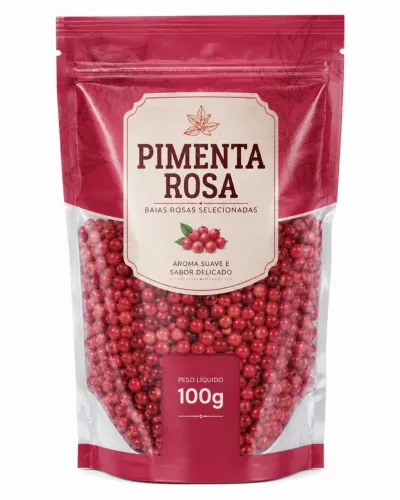 Pimenta Rosa Orgânica 