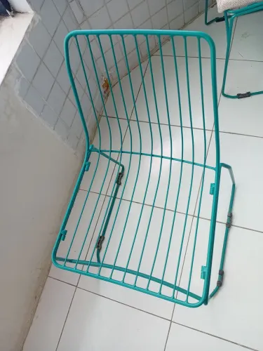 Vendo duas cadeira de ferro 150,00 cada uma