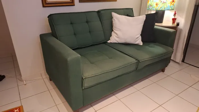Sofá 2 lugares 1,60cm