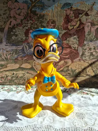 boneco antigo do Pato Donald anos 70