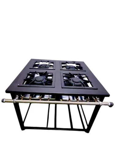 Fogão industrial quatro bocas 40 x 40 Venâncio