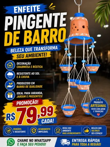 Vaso de decoração