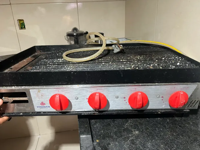Chapa Broiler para hamburgueria