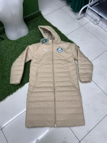 Jaqueta Palmeiras Parka Bobojaco Winter Bege Puma 2025