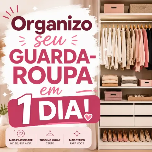  Organização de Closets e Guarda-Roupas 