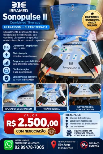 Sonopulse II - IBRAMED (Combined Therapy)