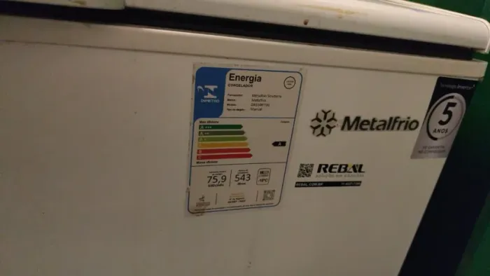 Freezer Horizontal Metalfrio DA550