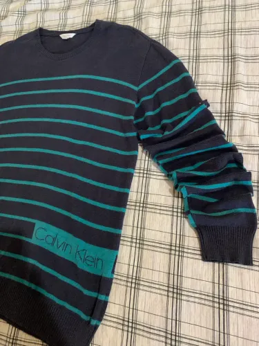 Suéter tricô Calvin Klein