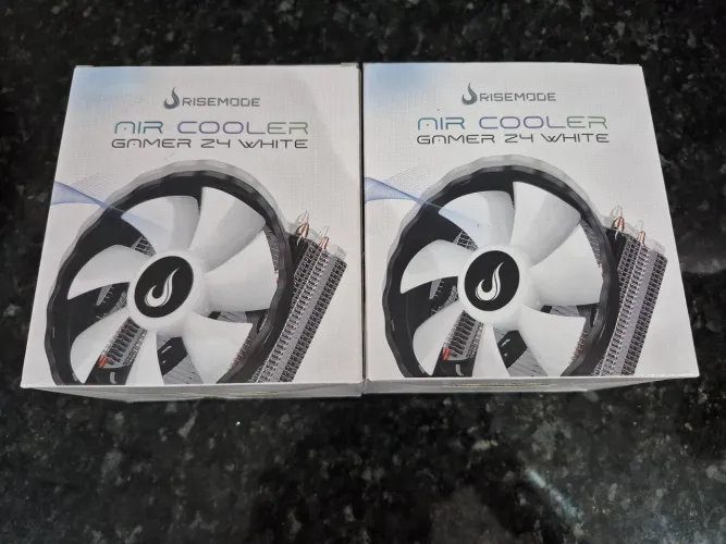 Air cooler para processadores Intel e AMD Risemode novos lacrados (Entregamos)