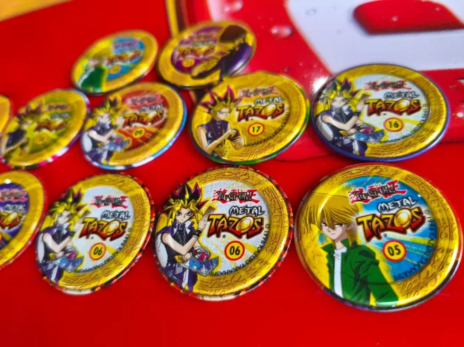 Tazos Metal Yugioh