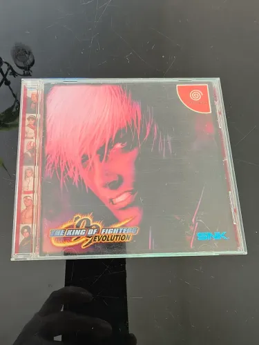 Capa e manual jogo The King of Fighters 99 evolution