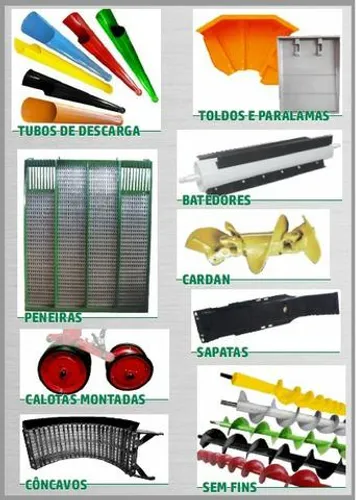 Peças para Colheitadeiras e Tratores em geral