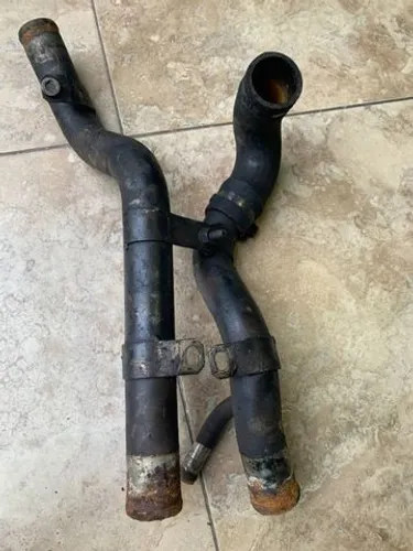 Tubo cano dagua duplo fiat ducato multijet 2,3 original