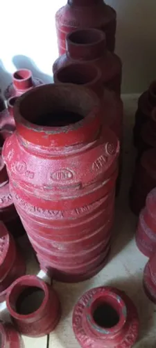 Redução Ranhurada 4"x 2" para incêndio